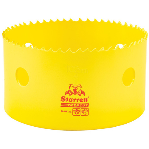 Bi-Metal Holesaw - 4", 4", 2" Depth of Cut, Bi-Metal Dufferin Supply