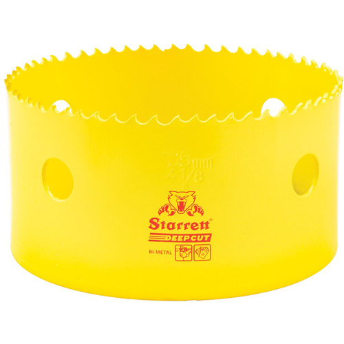 Bi-Metal Holesaw - 4-1/8", 4-1/8", 2" Depth of Cut, Bi-Metal Dufferin Supply