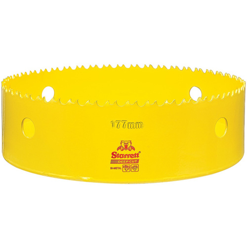 Bi-Metal Holesaw - 6-31/3, 6-31/32", 2" Depth of Cut, Bi-Metal Dufferin Supply