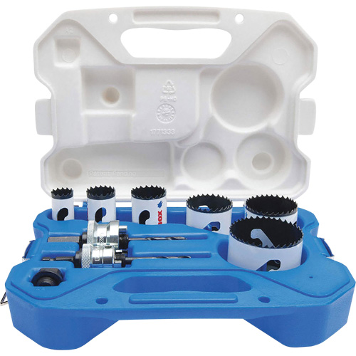 Ensemble de scies-cloches d'&eacute;lectricien Speed Slot, 9 morceaux Dufferin Supply