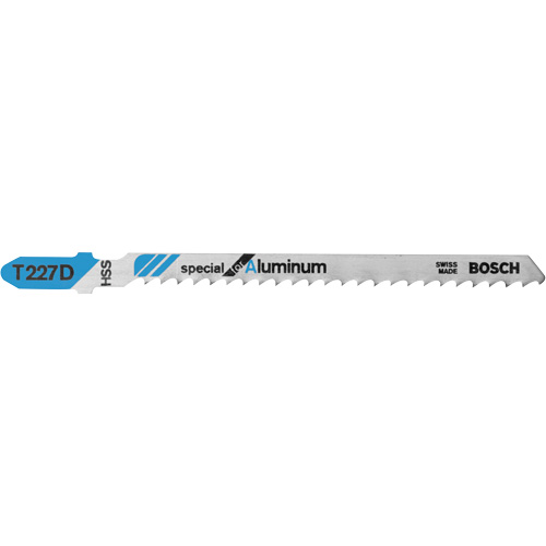 Jigsaw Blades, High Speed Steel, T-Shank, 4" L, 8 TPI Dufferin Supply