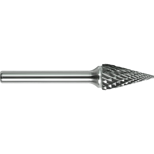 Fraise au carbure plein Drillco, SM-4L, 3/8" dia., 1/4" Tige, 1" Prof. de la coupe Dufferin Supply