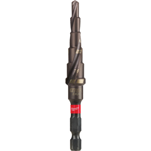 Foret &eacute;tag&eacute; #2 Shockwave Impact Duty, 3/16" - 1/2", Incr&eacute;ments de 1/16", Titane Dufferin Supply