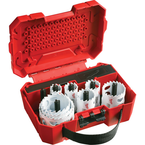 Trousse de scies-cloches Hole Dozer, 12 morceaux Dufferin Supply