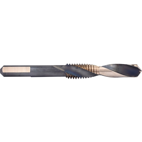 Taraud & Foret Combin&eacute;, 5/8"-11, Acier rapide, Cannelure 1-1/2" Dufferin Supply