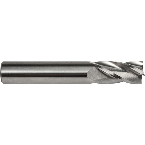 Fraise embout S134, 1/8" dia., 1-1/2" lo, 4 cannelures, 1/8" tige, Carbure Dufferin Supply