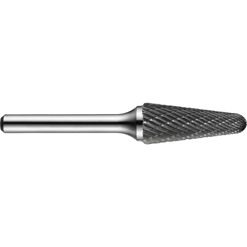 Double-Cut Rotary Burr, SL-50, 5/8" Dia., 1/4" Shank, 1-3/16" Depth of Cut Dufferin Supply