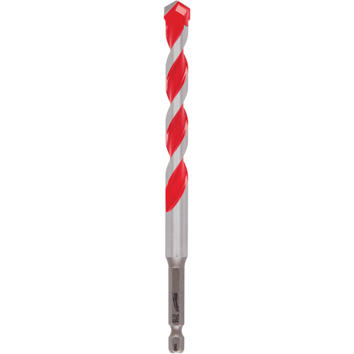 Shockwave Reduced Shank Hammer Drill Bit, 7/16", Carbide, 4" Flute Dufferin Supply