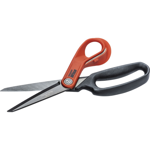 Cisailles robustes &agrave; rev&ecirc;tement en titane pour ouvriers professionnels, 10", Poign&eacute;e Anneaux Dufferin Supply