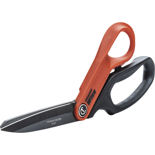 Cisaille pour ouvrier professionnel, 10", Poign&eacute;e Anneaux Dufferin Supply