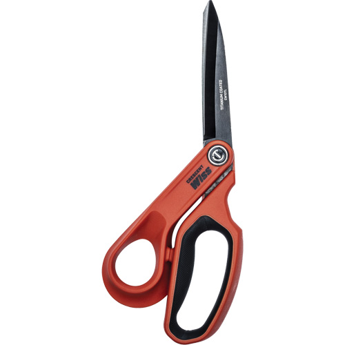 Cisaille pour ouvrier professionnel, 10", Poign&eacute;e Anneaux Dufferin Supply