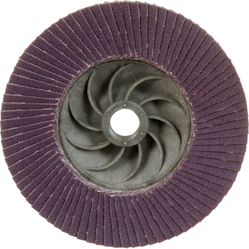 769F Quick Change Flap Disc, 4-1/2" x 5/8"-11, Type 27, 120+ Grit, Ceramic Dufferin Supply