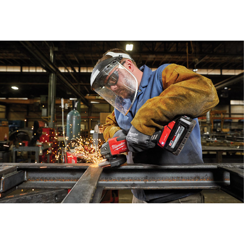 Meuleuse &agrave; frein sans blocage avec interrupteur &agrave; palette One-Key M18 Fuel (outil seulement), Roue de 4-1/2" ou 5", 18 V Dufferin Supply