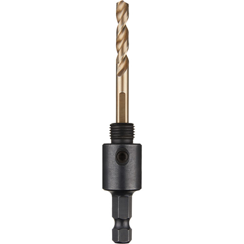 Scie-cloche petit filet avec tr&eacute;pan pilote au cobalt Hole Dozer, 0" - 1-3/16", 1/4" Tige Dufferin Supply