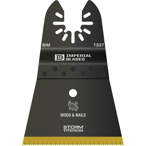 Lame en titane pour bois et clous Storm One Fit Dufferin Supply