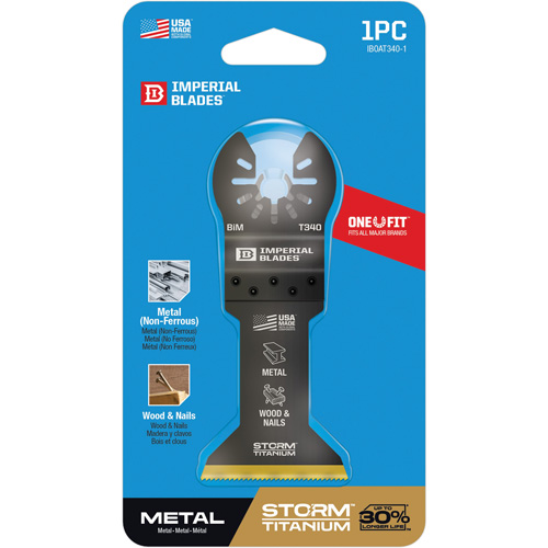 One Fit Storm Titanium Metal Blade Dufferin Supply
