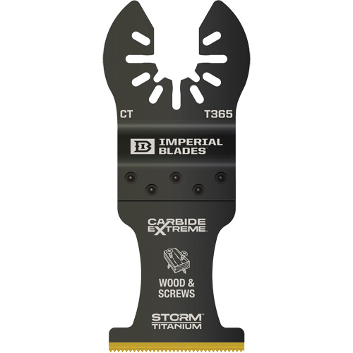 Lame en titane pour mat&eacute;riaux multiples Carbide Extreme Storm One Fit Dufferin Supply