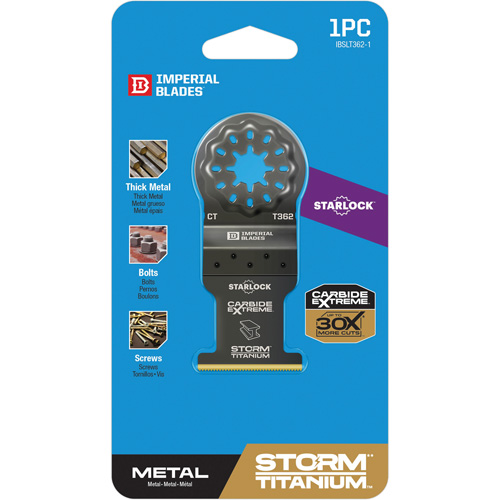Starlock Carbide Extreme Storm Titanium Metal Blade Dufferin Supply
