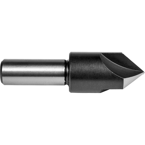 Fraise conique &agrave; centrer &agrave; 3 cannelures, 1/4", Cannelure Spirale, Acier rapide, Tige Droit Dufferin Supply