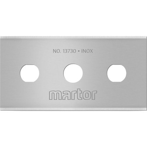 Stainless Steel Industrial Blade with Square Ends, Single Style Dufferin Supply