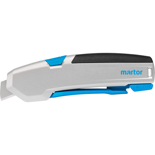 Secupro 625 Retractable Safety Knife with Short Blade, 15 mm, Heavy-Duty, Aluminum Handle Dufferin Supply