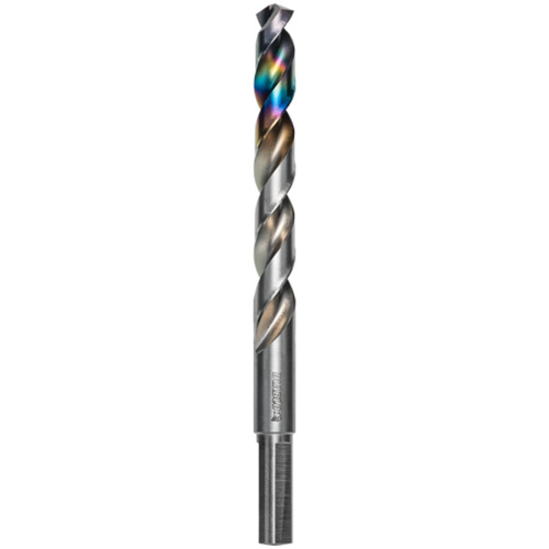 Metal Demon Drill Bit for Mild, Hardened and Stainless Steels, 27/64", 3-7/10" Flute, 130° Point Dufferin Supply