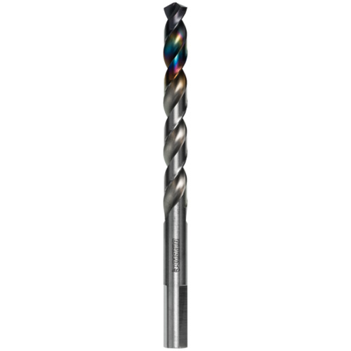 Metal Demon Drill Bit for Mild, Hardened and Stainless Steels, 3/8", 3-2/5" Flute, 130° Point Dufferin Supply