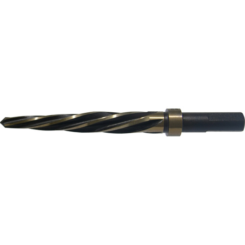 2619 Car Reamer, 0.375"/3/8", Spiral Flute, High Speed Steel, Straight/3-Flat Shank Dufferin Supply