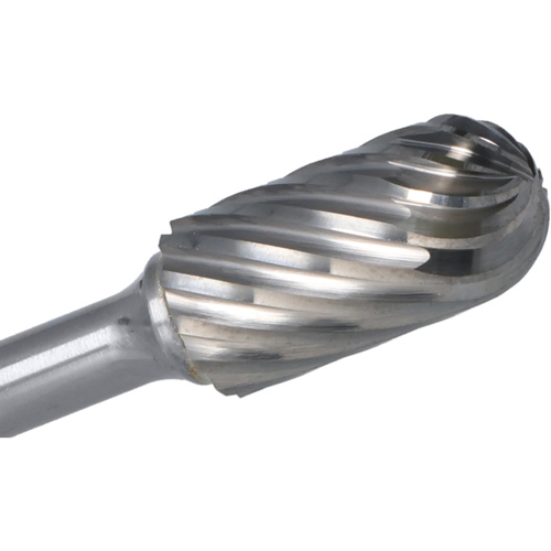 1847 Cylindrical Ball Nose Burr, SC-3, 3/8" Dia., 3/4" Depth of Cut Dufferin Supply