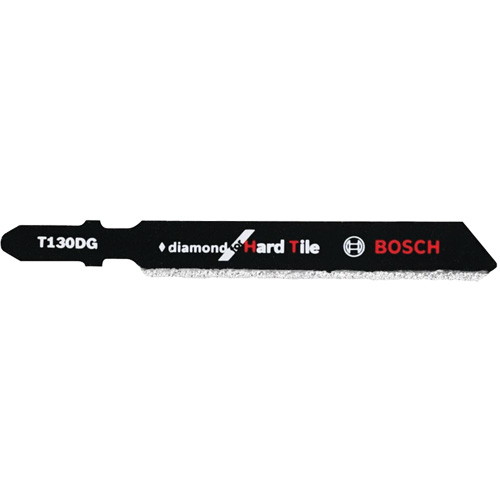 Jigsaw Blade for Hard Tile, Diamond, T-Shank, 3-1/4" L, 30 TPI Dufferin Supply