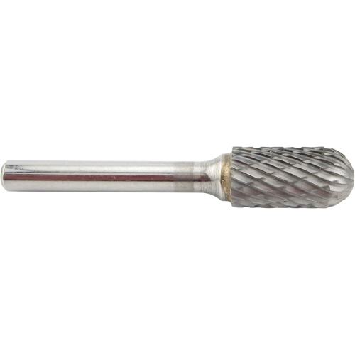 Cylinder Shape Radius End Carbide Shipyard Bur, SC-5, 1/2" Dia., 1" Depth of Cut Dufferin Supply