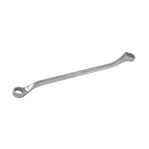 Box Wrench, 12 Point, 3/4" x 25/32", 15° Offset, Chrome Finish Dufferin Supply
