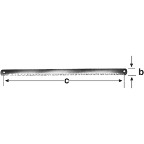 Lame de scie, 11-3/4" lo Dufferin Supply