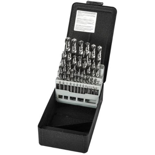 Screw Machine Drill Bit Set, 29 Pieces, High Speed Steel Dufferin Supply