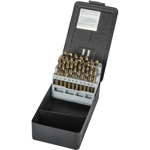 Heavy-duty Screw Machine Drill Bit Set, 26 Pieces, High Speed Cobalt Dufferin Supply