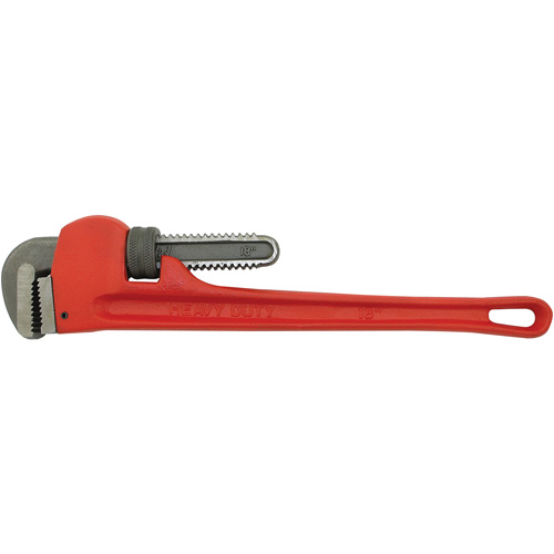 Pipe Wrench, 2-1/2" Jaw Capacity, 18" Long, Powder Coated Finish, None Handle Dufferin Supply
