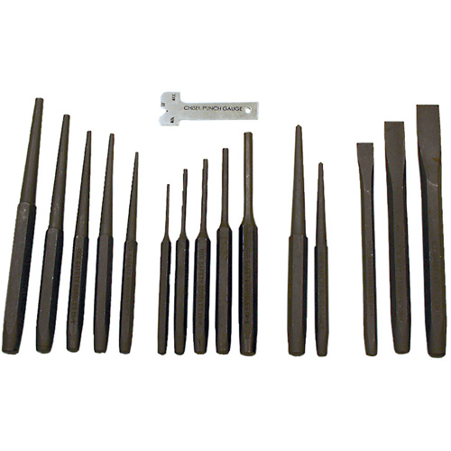 Punch & Chisel Set, 16 Pieces Dufferin Supply