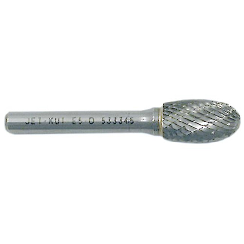 Fraise rotative de forme ovale, 1/2" dia., 1/4" Tige, 7/8" Prof. de la coupe Dufferin Supply