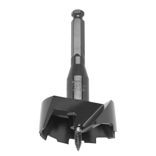 Standard Self-Feed Drill Bit, 2-9/16", 3-5/8" Length, 7/16" Hex Shank Dufferin Supply