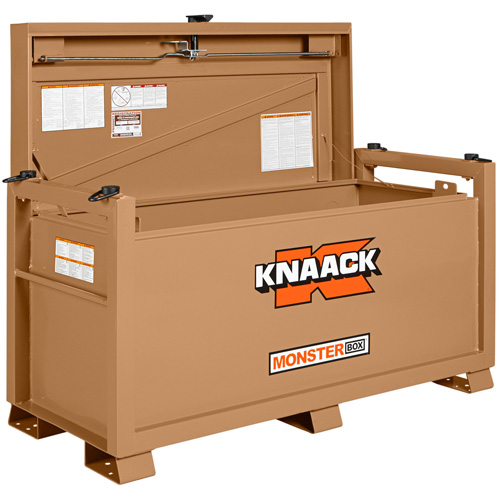 Monster Box Chest, 66" x 30" x 36", Steel, Beige Dufferin Supply