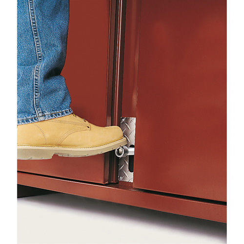 Jobsite Shelf Cabinet, Steel, 47.5 Cubic Feet, Red Dufferin Supply