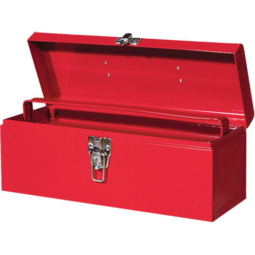 Coffre &agrave; outils portatif ATB100 avec plateau en m&eacute;tal pour outils, 6" P x 16" la x 6-1/2" h, Rouge Dufferin Supply