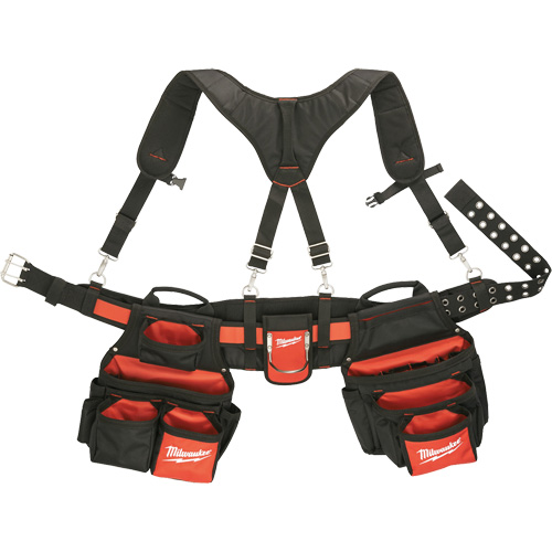 Ceinture de travail a/m&eacute;canisme de suspension pour entrepreneur, Nylon, Noir Dufferin Supply