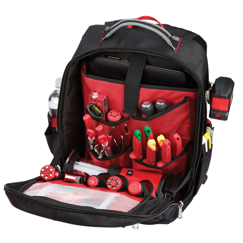 Sac &agrave; dos &agrave; profil bas, 10" lo x 12" la, Noir, Balistique Dufferin Supply