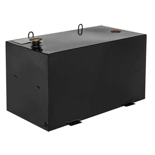 R&eacute;servoir de transfert pour carburant en acier, Acier, Capacit&eacute; 100 gal., Noir Dufferin Supply