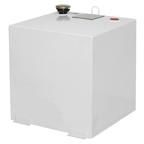 R&eacute;servoir de transfert pour carburant en acier, Acier, Capacit&eacute; 50 gal., Blanc Dufferin Supply