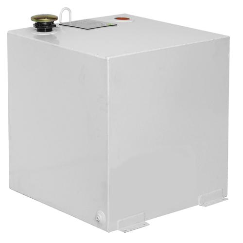 R&eacute;servoir de transfert pour carburant en acier, Acier, Capacit&eacute; 50 gal., Blanc Dufferin Supply