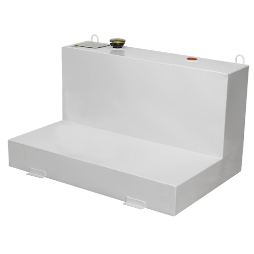 R&eacute;servoir de transfert pour carburant en acier, Acier, Capacit&eacute; 85 gal., Blanc Dufferin Supply