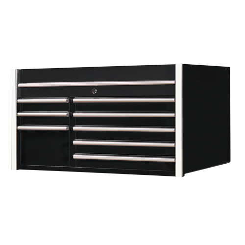 RX Series Tool Chest, 41" W, 8 Drawers, Black Dufferin Supply