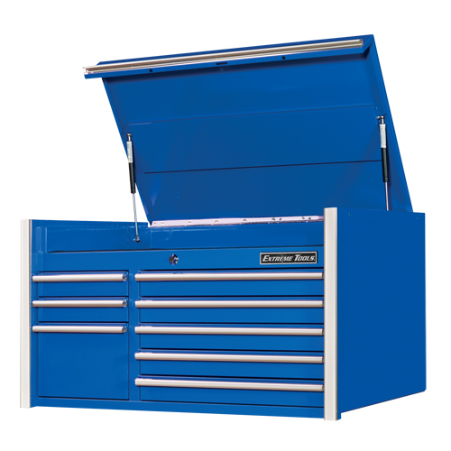 RX Series Tool Chest, 41" W, 8 Drawers, Blue Dufferin Supply